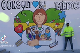 Mural en consultori mèdic